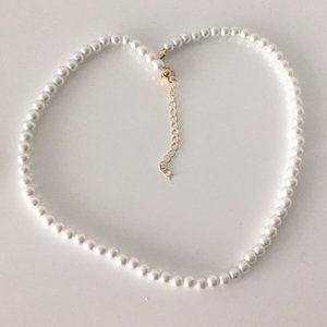 Faux Pearl Necklace